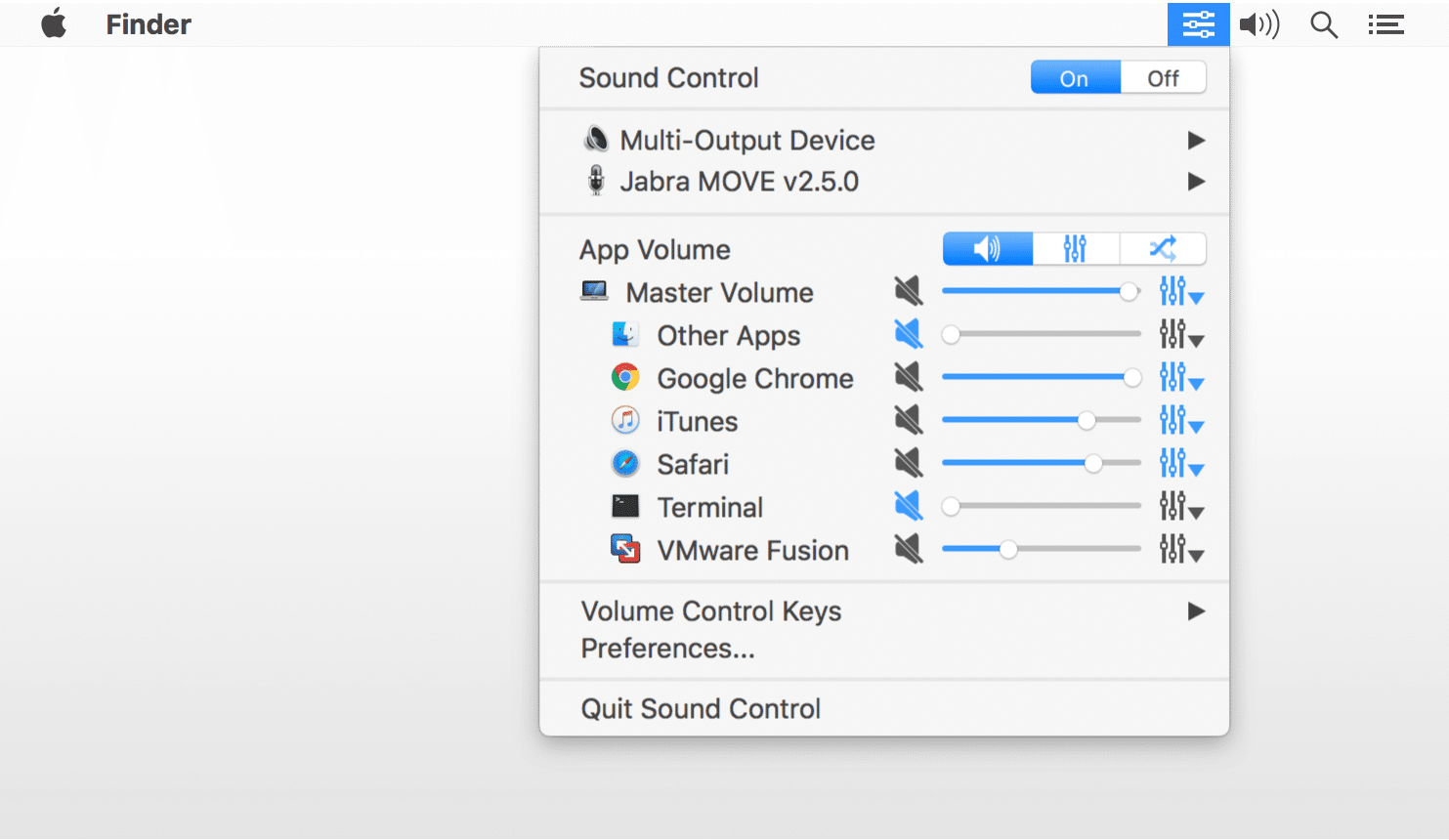app for sound adjustment mac